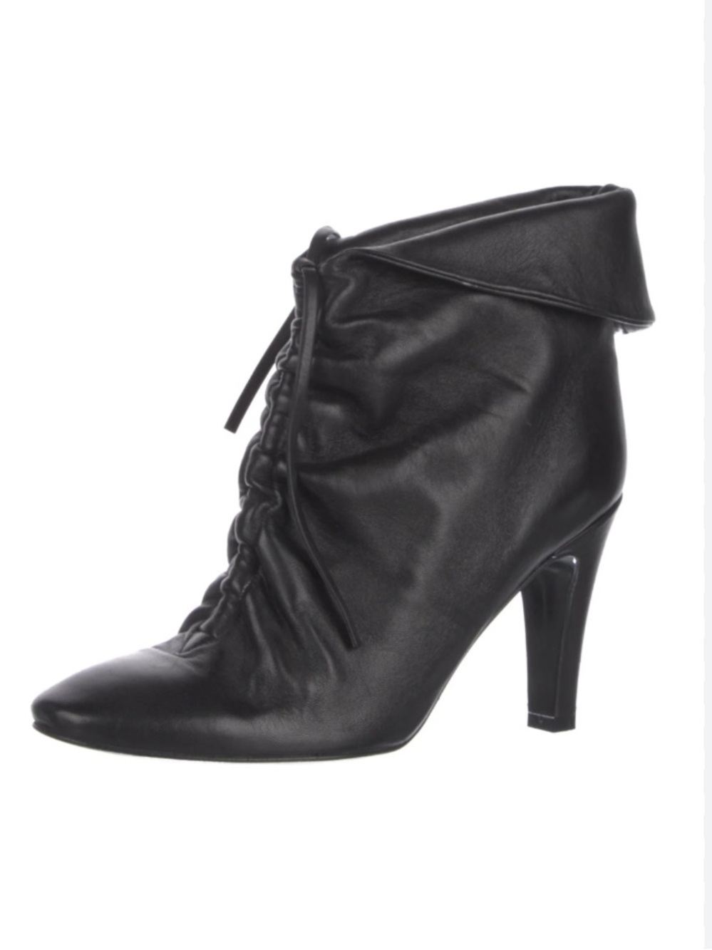 Sigerson Morrison Black Leather Ankle Boot Sz 6.5